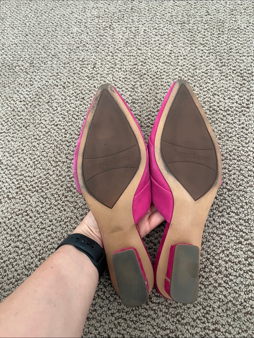 Franco starto pink mules - Picture 3 of 4